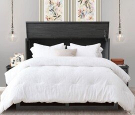 Aruba Wood Cabinet Bed Closed Cabinet Bed
