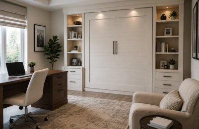 Custom Murphy Beds for Home Offices & Guest Rooms