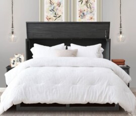 Aruba Wood Cabinet Bed Closed Cabinet Bed